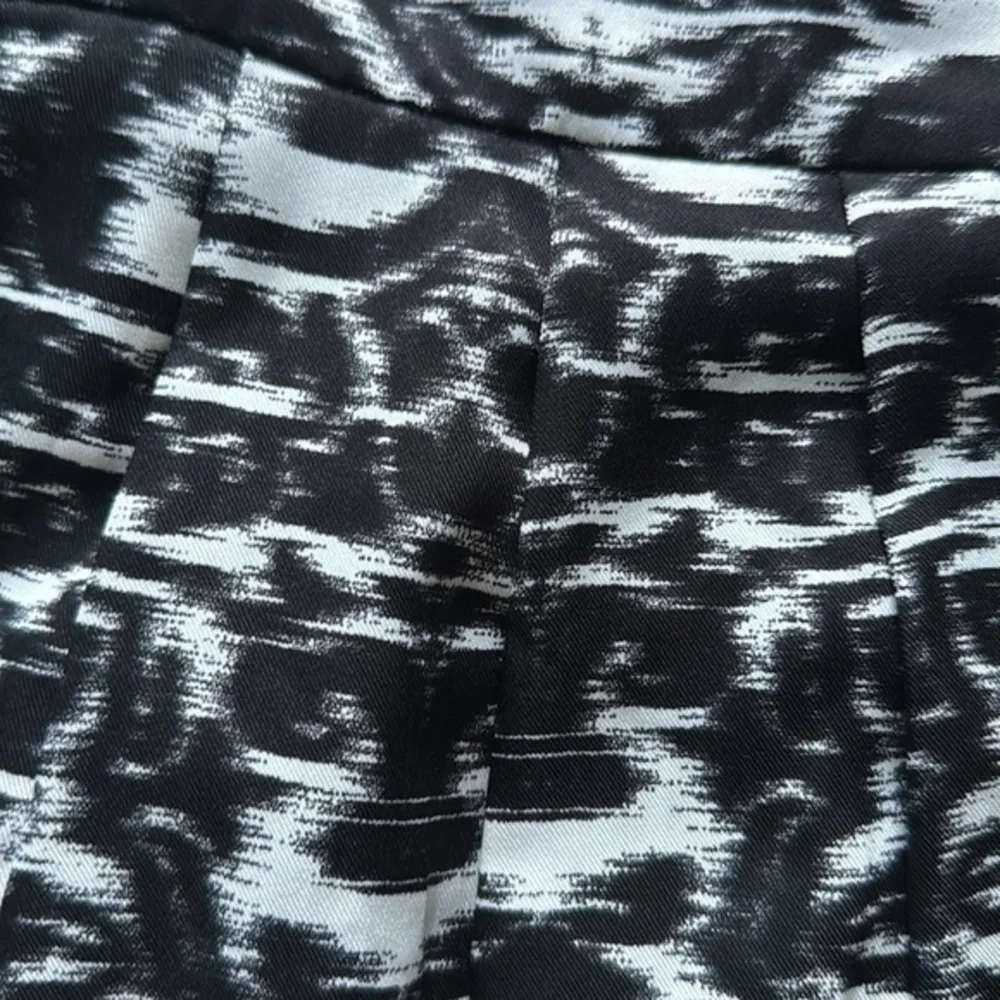 J.Crew Blurred Ikat Pleated Skirt B4435 - Size 6